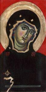 Vierge à l'argent - 26x13cm