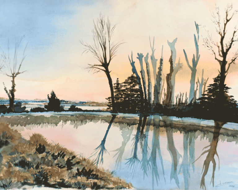 Aquarelle - Oeuvre d'Art
