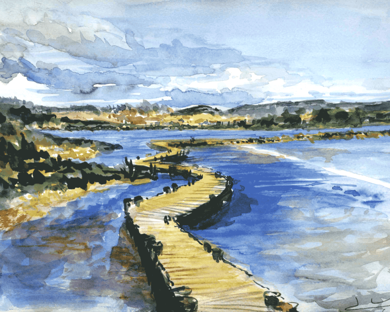 Aquarelle - Oeuvre d'Art