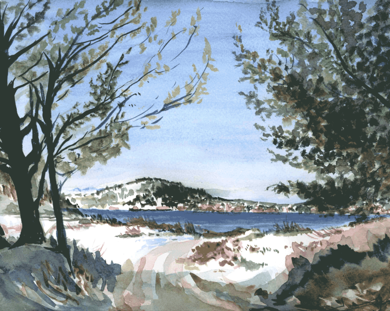 Aquarelle - Oeuvre d'Art