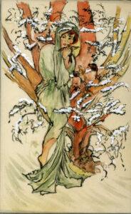 L'hiver de muscha - 14x22 - revisite